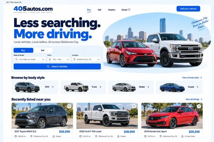 Local cars, less searching, more driving