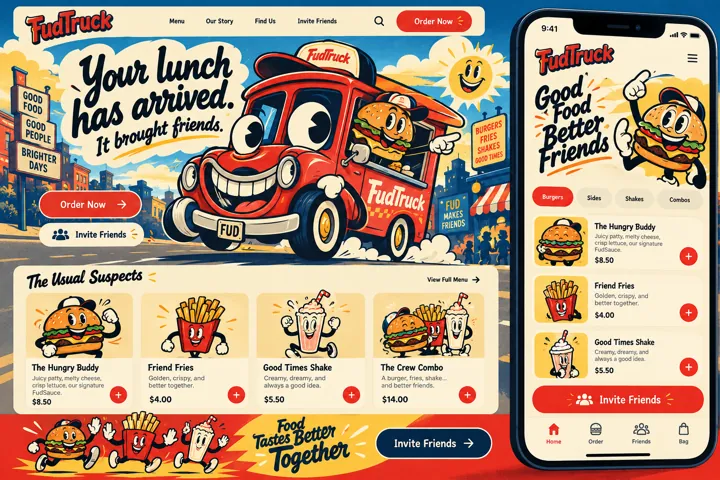 FudTruck: The Hungry Truck board