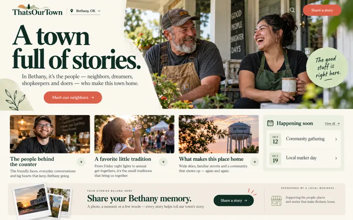 Bethany Stories: The People Make the Place