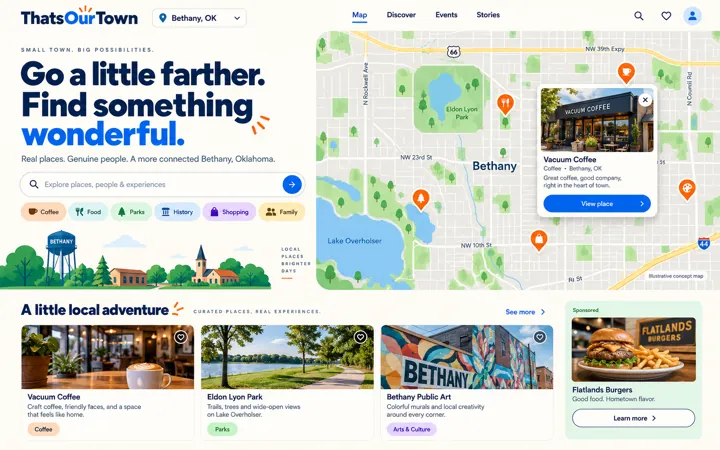 Bethany’s Interactive Town Atlas