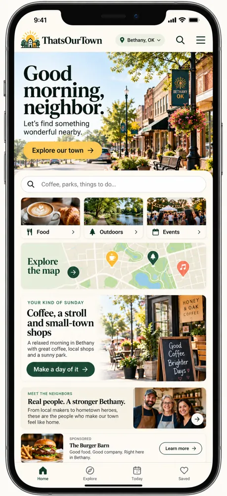 Discover Bethany with your neighbors